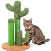 Image 1 : NEWLY BUILT CACTUS CAT SCRATCHING POST H-21"