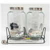 Image 1 : NEW PAIR OF 2 GALLON GLASS DRINK DISPENSERS