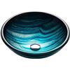 Image 1 : NEW KRAUS LADON TEMPERED GLASS VESSEL SINK