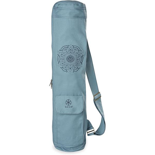 NEW GAIAM YOGA MAT BAG FULL ZIP CARRYING BAG