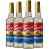 Image 1 : NEW CASE 4 TORANI PEPPERMINT SYRUP 750ML BOTTLES