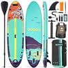 Image 1 : NEW GOOGO INFLATIABLE PADDLE BOARD W/ ACCESSORIES