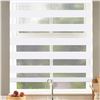 Image 1 : NEW SEEYE CORDLESS ZEBRA WINDOW BLIND, WHITE