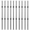 Image 1 : NEW BOX OF 10 TOUCAN STAIRCASE IRON BALUSTERS