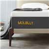 Image 1 : NEW MOLBLLY 10" FULL SIZE GEL MEMORY FOAM PREMIUM