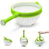 Image 1 : NEW SPINNING AND STRAINING COLANDER - GREEN