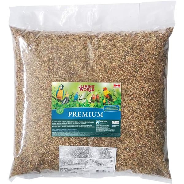 NEW LIVING WORLD PREMIUM CANARY 20LBS