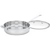 Image 1 : NEW CUISINART 5 QT SAUTE PAN WITH HELPER HANDLE