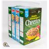 Image 1 : LOT OF APPLE CINNAMON CHEERIOS & RICE CHEX CEREALS