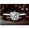 Image 3 : 2 CT GRA CERTIFIED 6 CLAW 925 ST SILVER MOISSANITE