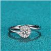 Image 1 : 1 CT GRA CERTIFIED MOISSANITE 925 SILVER