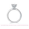 Image 3 : 1 CT GRA CERTIFIED PINK MOISSANITE 925 ST. SILVER