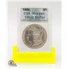 Image 1 : USA 1886 MORGAN $1 SILVER DOLLAR 90% PURE SILV