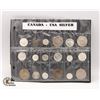 CANADIAN - USA VARIOUS SILVER COINS