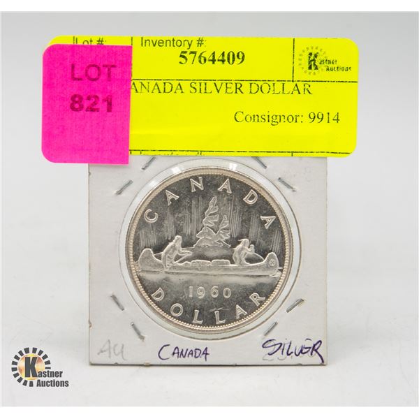 1960 CANADA SILVER DOLLAR