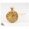 Image 1 : ESTATE ELLIS SWISS POCKET WATCH W/ CHAIN