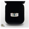 1.00 CT GRA CERTIFIED MOISSANITE VVS BLUE COLOR