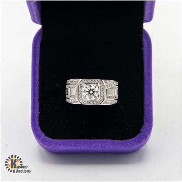 1.00 CT GRA CERTIFIED MOISSANITE VVS D COLOR