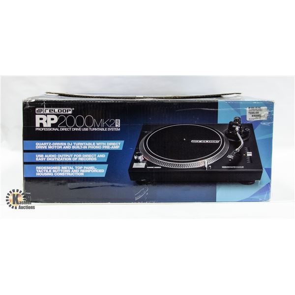 RELOOP RP 2000 MK2 PROFESSIONAL DIRECT