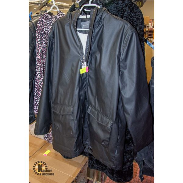 MEN'S FRENCH CONNECTION 3/4 BLACK JACKET L