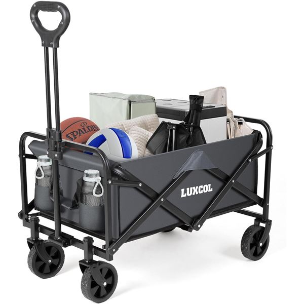 NEWLY BUILT LUXCOL JET BLACK UTILITY CART MODEL #