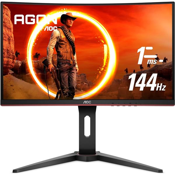 NEW AOC 32 INCH CURVED LED COMPUTER GAMING MONITOR