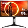 Image 1 : NEW AOC 32 INCH CURVED LED COMPUTER GAMING MONITOR