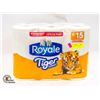 Image 1 : NEW ROYALE TIGER TOWEL - 6 ROLLS - 2 PLY