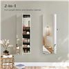 Image 2 : NEW SONGMICS JEWELRY CABINET DOOR/WALL MOUNT