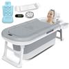 Image 1 : NEW VENUX PORTABLE FOLDING BATHTUB FOR ADULTS