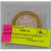 Image 2 : $10.00 CASINO TOKEN 4 QUEENS LINDA QUEEN OF EARTH