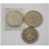 Image 2 : 3 KLONDIKE MIKE DOLLARS, 1969,1973,1985