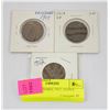 Image 1 : 3 LARGE PENNIES, 1917, 2X1919