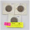 Image 1 : 3 LARGE PENNIES, 1909,1904, 1912