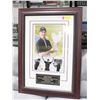 Image 1 : SIGNED MIKE WEIR PICTURE IN FRAME WITH CERTIFICATE