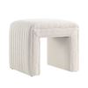 Image 1 : NEW GET SET STYLE OFFWHITE MODERN VANITY STOOL