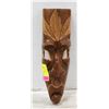 Image 1 : 14 INCH HAND CARVED WOODEN MASK