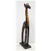 Image 1 : 24 INCH TALL HANDMADE WOODEN GIRAFFE DECOR