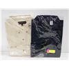 NEW MENS SHIRTS 1NAVY/1NATURAL SIZE 2XL