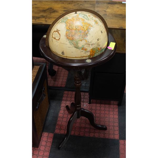 GLOBE TABLE ON STAND H-37.75 