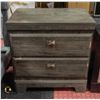 Image 2 : PAIR OF FAUX WOOD 2 DRAWER BEDSIDE TABLES