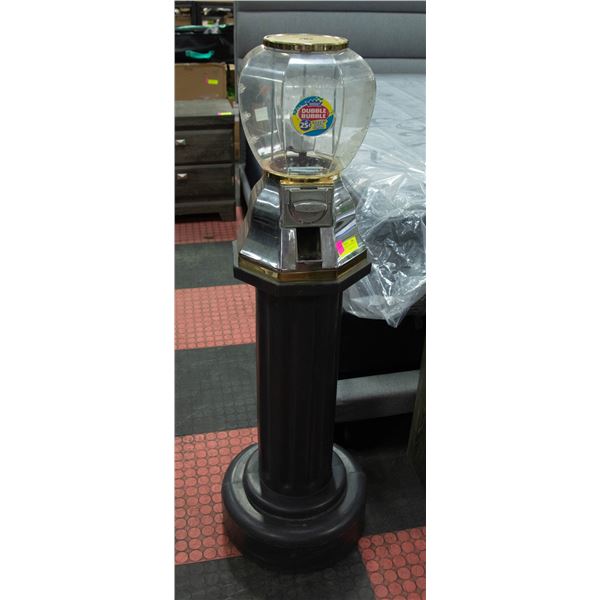 GUMBALL MACHINE FUNCTIONAL NO KEYS H-49.5"