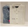 Image 1 : NEW MENS SHIRTS 1DENIM/1WHITE SIZE XL