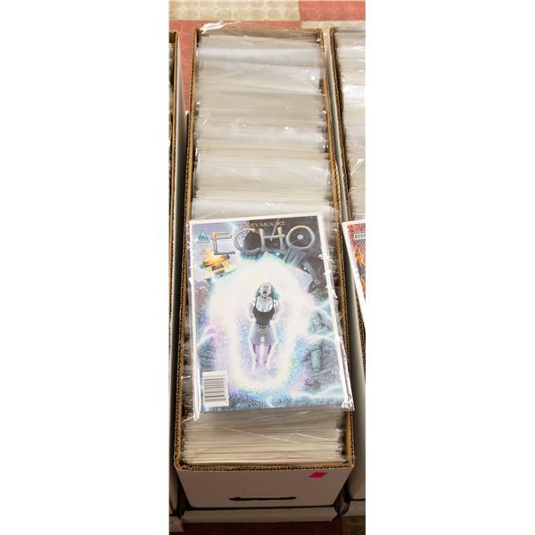 BOX OF APPROX. MORE THAN 300 COMICS INCLUDING