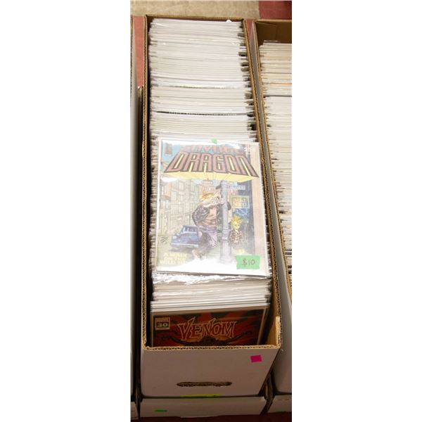 LARGE COMIC BOX MARVEL/DC/INDY  200+