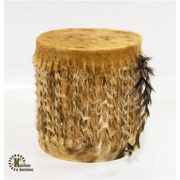 7  ANIMAL SKIN BONG DRUM