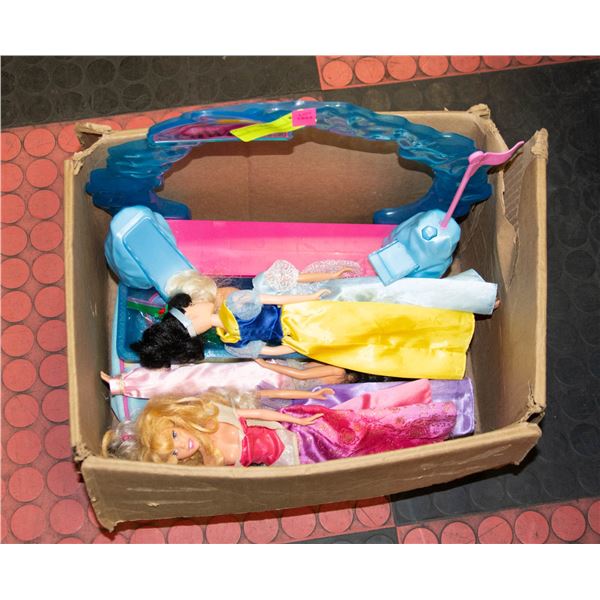 BARBIE DOLL AND ACCESSORIES