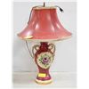 Image 1 : ANTIQUE RED LAMP H-23.5"