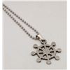 Image 1 : NEW SHIPS WHEEL STAINLESS STEEL PENDANT