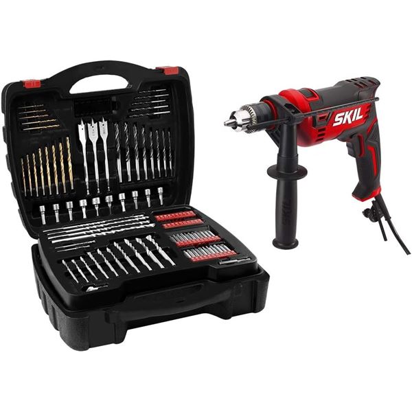 NEW SKIL CORDED 1/2  HAMMERDRILL MODEL # HD182001